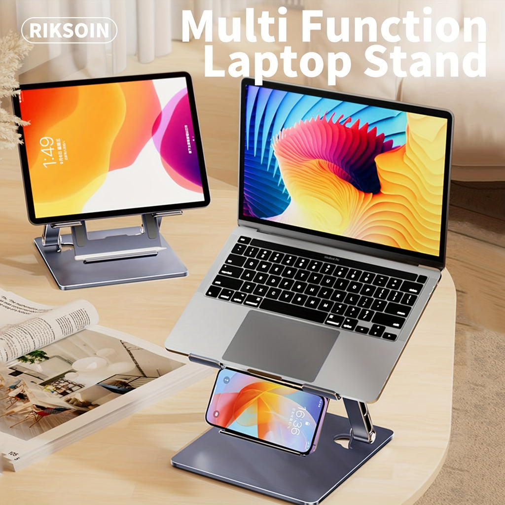 Multifunctional Laptop Folding Stand, Thickened And Foldable, No Sagging, Easy to Carry, Suitable for Mobile Phones, Laptops, And Tablets
