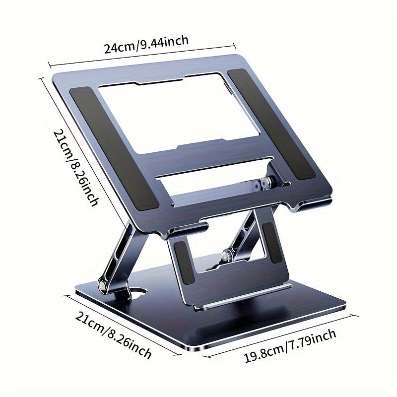 Multifunctional Laptop Folding Stand, Thickened And Foldable, No Sagging, Easy to Carry, Suitable for Mobile Phones, Laptops, And Tablets