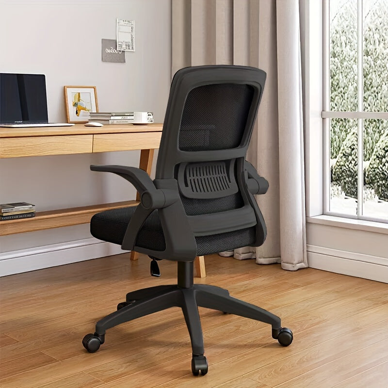Ergonomic Office Chair, Mesh Desk Chair With Lumbar Support, Adjustable Arms, Ergonomic Chair For Home Office Work